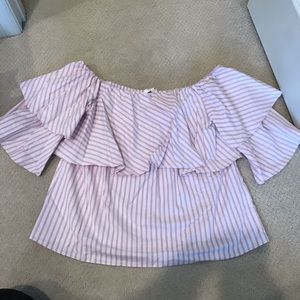 Wayf off the shoulder top